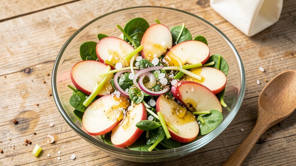 Apple Vinegar Salad Recipe: Tangy-Sweet Balance with Crisp Celery Crowns