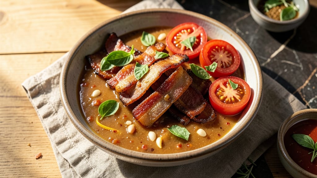 Bacon Tomato Salad Dressing Recipe: Smoky Sweetness With Rich Umami Depth