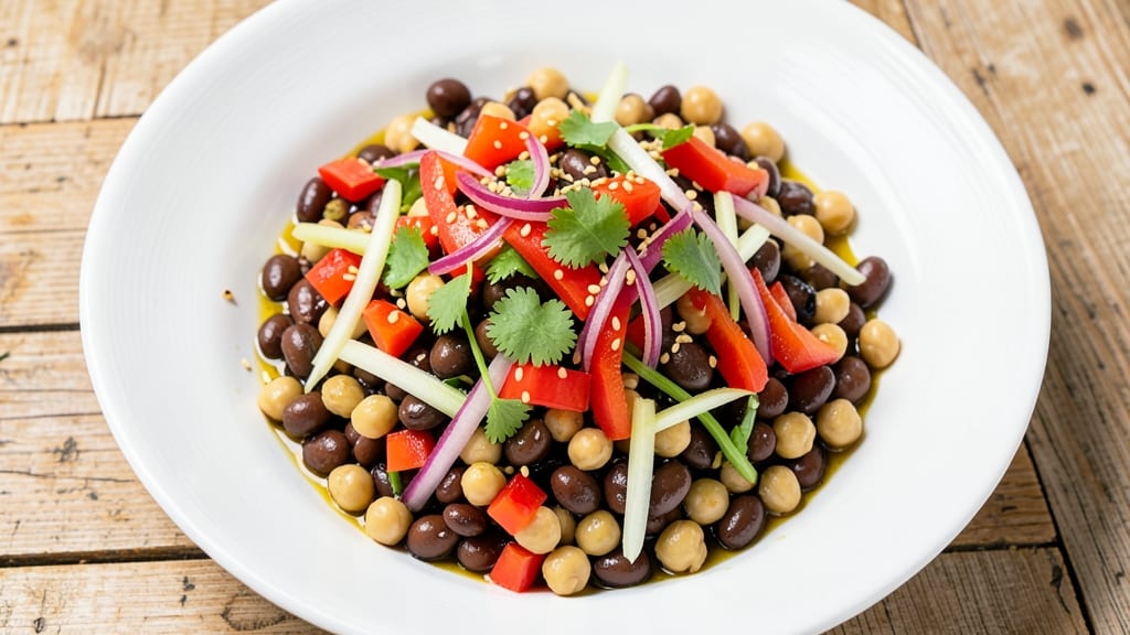 Bean Salad Recipe With Apple Cider Vinegar: Bright Tang and Crunchy Texture Harmony