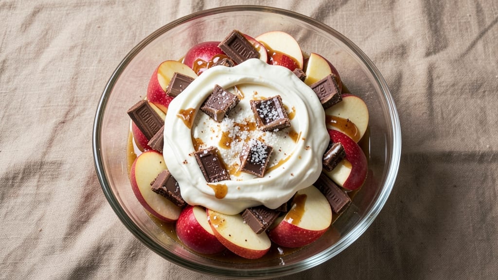 Apple Snickers Salad Recipe With Cream Cheese: Caramelized Apple and Nutty Crunch Bliss