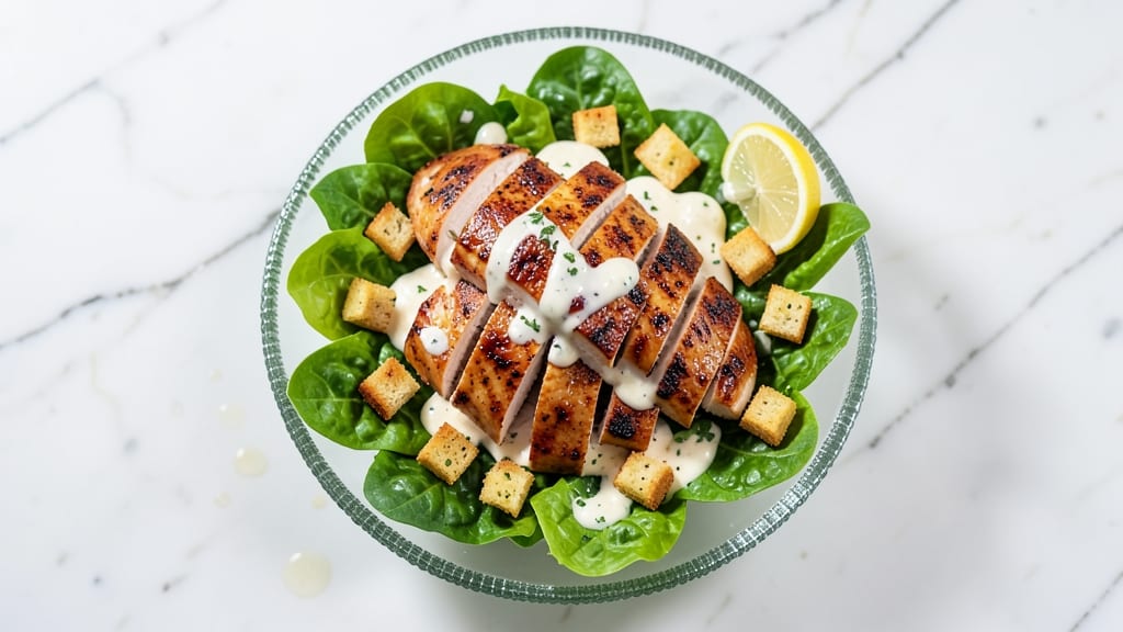 Best Ever Chicken Caesar Salad Recipe: Crispy Parmesan Crunch and Zesty Anchovy Zing