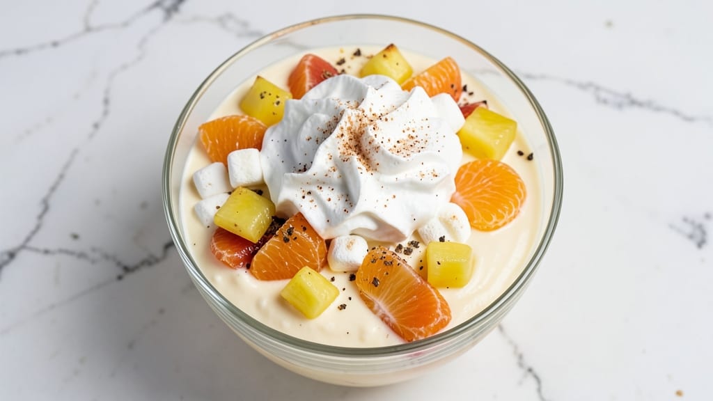 Ambrosia Salad Recipe With Vanilla Pudding: Southern Creaminess Meets Crunchy Layers