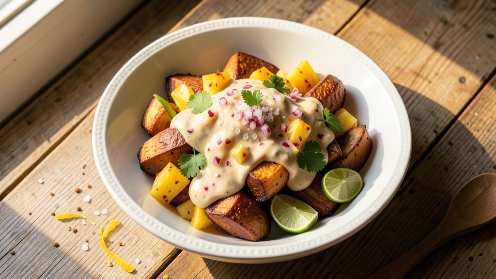 Sweet Potato Salad With Pineapple Recipe: Tropical Twist on a Classic