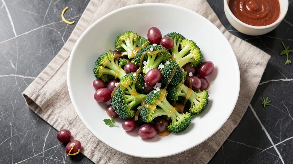 Broccoli Red Grape Salad Recipe: Sweet-Tart Crunch Without Dressing Overload