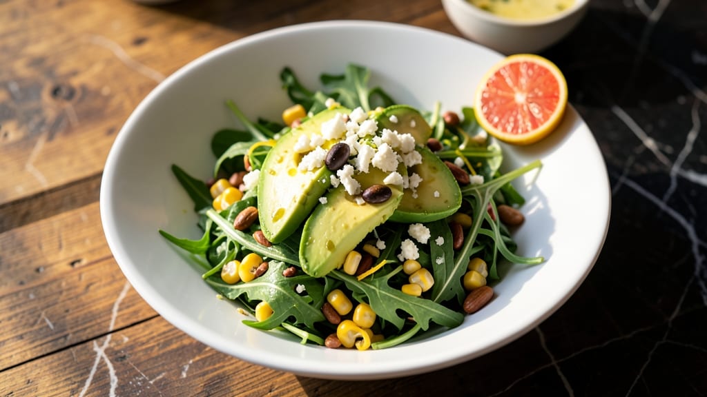 Arugula and Corn Salad Recipe: Summer-Inspired Crunch with Tangy Lime Zest