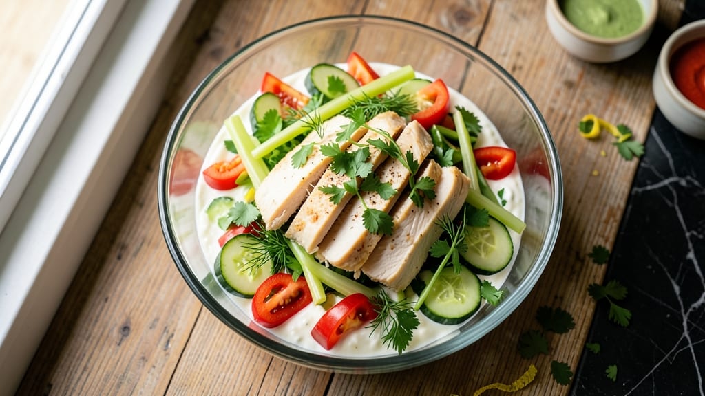 Good Earth Chicken Salad Recipe: Herb-Infused Crunch Without the Mayo