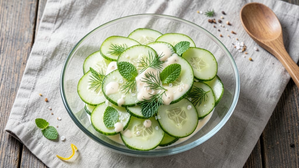 Cucumber Salad Recipe With Evaporated Milk: Cool Creamy Crunch in 10 Minutes