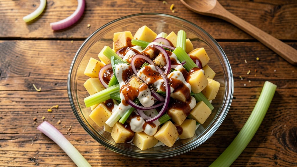 Buddy's BBQ Potato Salad Recipe: Smoky Pulled Pork and Creamy Herb Dream Team