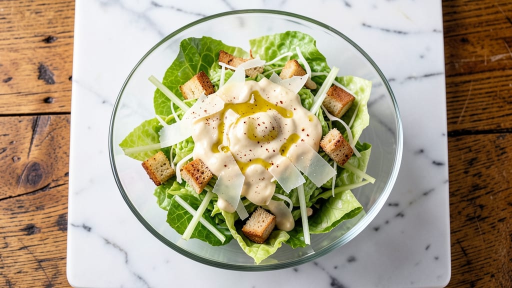 Canlis Caesar Salad Recipe: Crisp Celery Crowns and Smoky Herb Cream Cheese