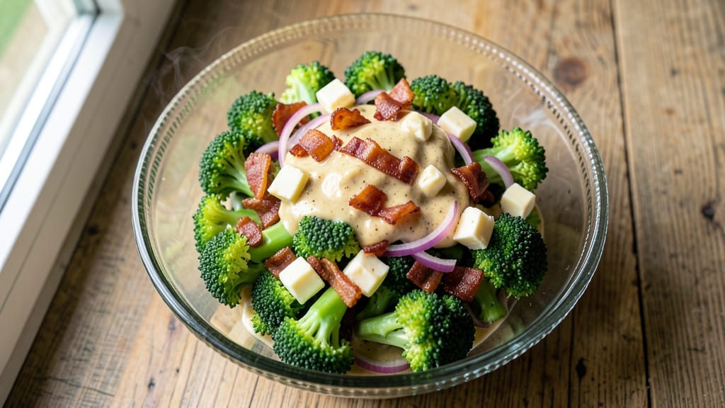 Briggs Broccoli Salad Recipe: Southern-Style Creamy Crunch With Bacon Bits