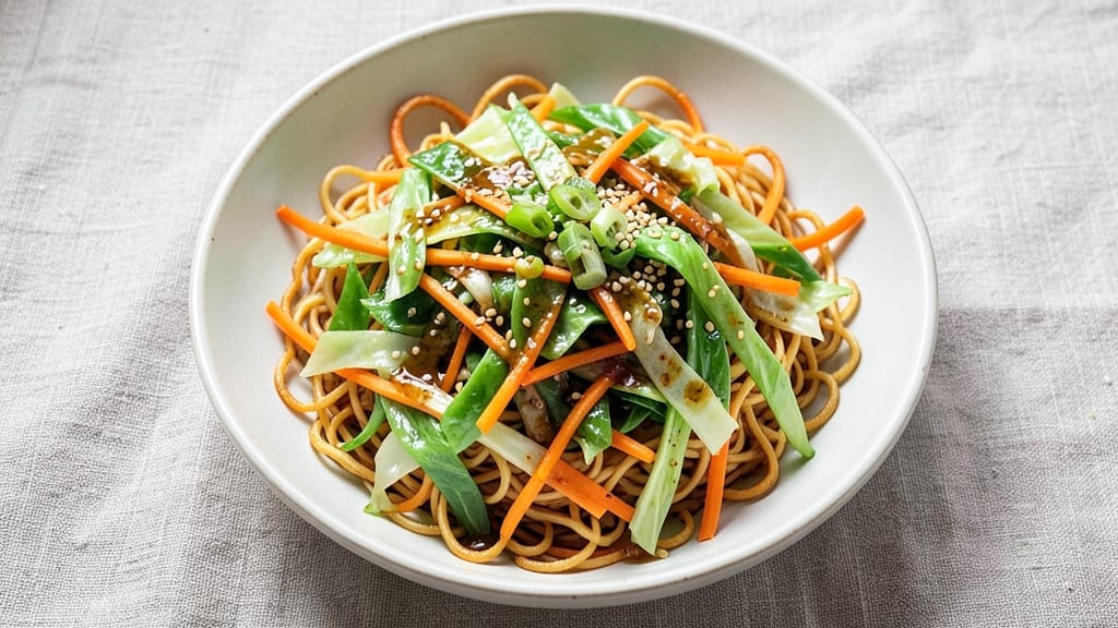 Asian Ramen Noodle Coleslaw Salad Recipe: Crunchy Noodle Twist With Tangy Dressing